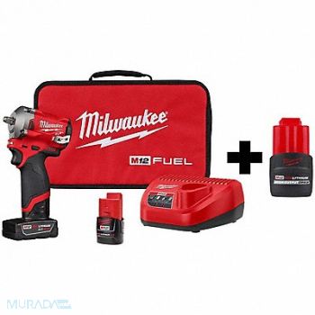 MILWAUKEE M12 FUEL 3/8 SIW M12 CP2.5 Battery, 388TL6