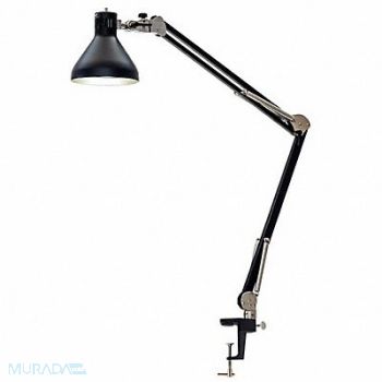 O.C. WHITE Task Light Spring Arm 8.5 W Black, 801CL7