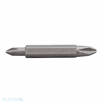 KLEIN TOOLS Replacement Bit Phillips #1 #2, 259F32