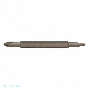 KLEIN TOOLS Bits 4In1 Electronics PH 0 SLTD3/32 PK2, 259F47