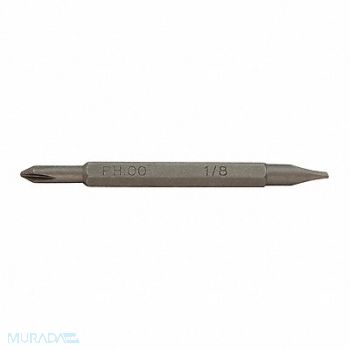 KLEIN TOOLS Bits 4In1 Electronics PH 00 SLTD1/8 PK2, 259F48