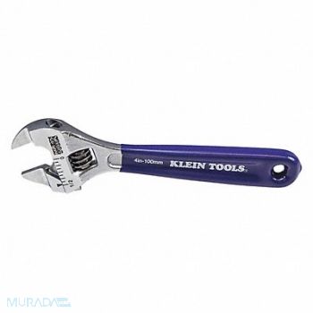 KLEIN TOOLS Wrench Slim-Jaw Adjustable 4, 259G24