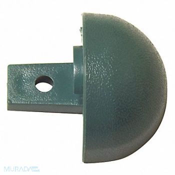 PAWLING CORP End Cap Interior 1-1/8 In Vinyl Teal, 25AV60