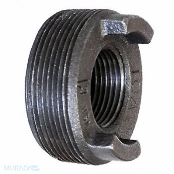 ANVIL Face Bushing Malleable Iron 3/4 x 1/2 in, 25CG74