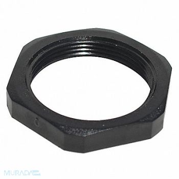 REIKU Lock Nut 1/4-18 Gr PA6 Nylon Gloss PK10, 25D342