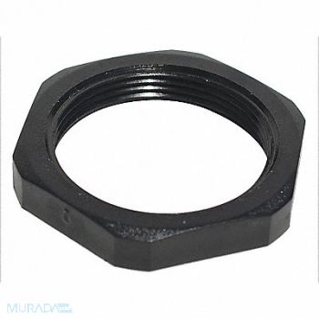 REIKU Lock Nut 1/2 NPT Gr PA6 Nylon PK10, 25D344