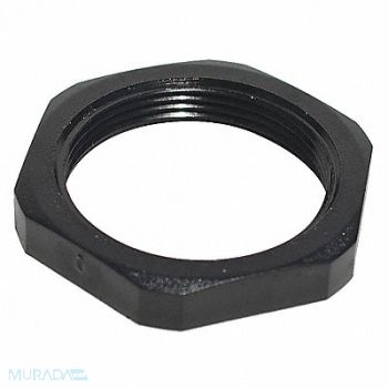 REIKU Lock Nut 2 NPT Gr PA6 Nylon Gloss PK10, 25D349