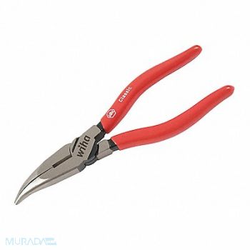 WIHA Soft Grip Bent Long Nose Pliers 8, 25D947