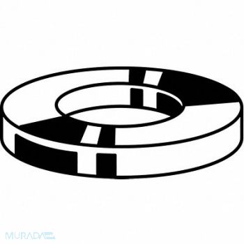 GRAINGER APPROVED FltWsh ZncY Stl M3 9x0.8mm 100PK, 25DL16