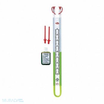 DWYER 1221-8-D U Tube Manometer, 25E980