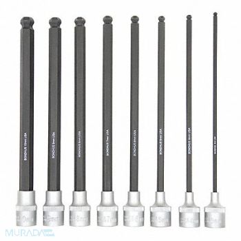 BONDHUS Set 8 Prohold Ball Bit 6, 25EY09
