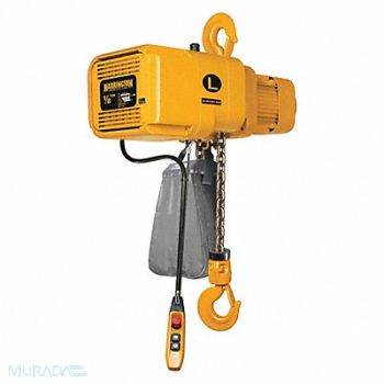 HARRINGTON Electric Chain Hoist 250 lb 20 ft., 25K572