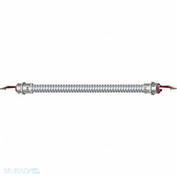 SOUTHWIRE Metal Whip 14 AWG 3 Cond 1/2 Snap In, 25K876