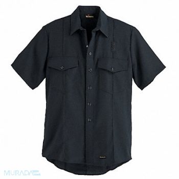 WORKRITE FR Short Sleeve Shirt Dark Navy 50 in., 25KH82