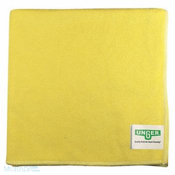 UNGER Microfiber Cloth 15 x 16 1/EA, 25PA08