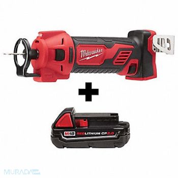 MILWAUKEE M18 Cut Out Tool M18 CP2.0 Battery, 387HJ1