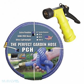 EAGLE Water Hose w/Nozzle 5/8 x25 ft, 265X89