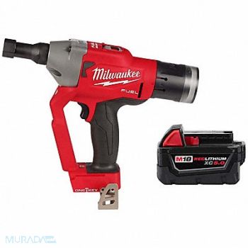 MILWAUKEE M18 FUEL 1/4 Lockbolt Tool M18 5.0Pack, 387WH1