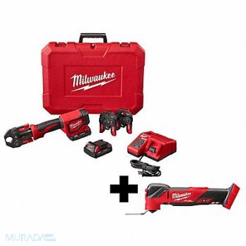 MILWAUKEE M18 Press Tool Kit. M18 Multi-Tool, 382YU1