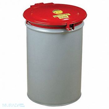 GRAINGER APPROVED Drum Cover Red Steel 55 gal, 3TCT9