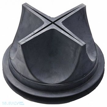 JAY R. SMITH MFG. CO Trap Seal 3-5/8 in H 6 in L Black, 45DT33