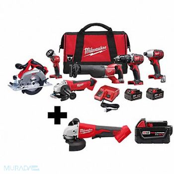 MILWAUKEE M186-Tool Kit M18 Grinder M18 5.0, 388TK5