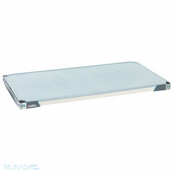 METRO Plstc Shelf 72x2 3/8x24in LdCp 750lb PK4, 26C445