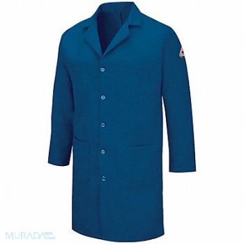 BULWARK Lab Coat Nomex 6Oz Royal, 26CF66