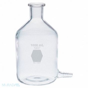 KIMBLE KIMAX Bottle 250ml Glass Clear PK6, 26CV92