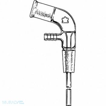 KIMBLE Adapter Bent Transparent 29/42, 26CY49