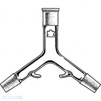 KIMBLE Adapter Bent Transparent 24/40, 26CY54