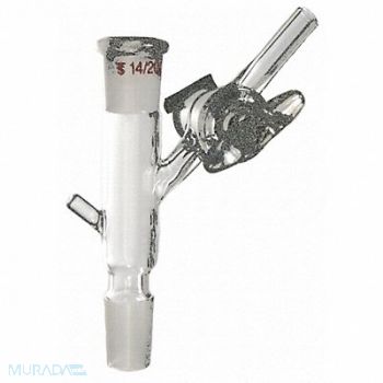 KIMBLE Adapter Vacuum Connector Transparent, 26CY56