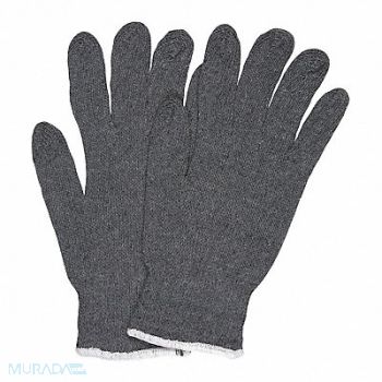 MCR SAFETY Knit Gloves 8-1/4 S Natural PK12, 26H003