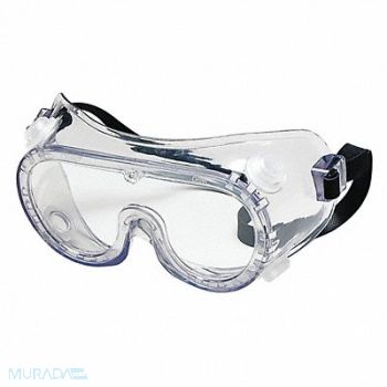 MCR SAFETY Protective Goggle Clear Anti-Fog, 26H007