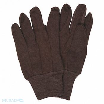 MCR SAFETY Knit Wrist Clute Pattern Me L PK12, 26H525
