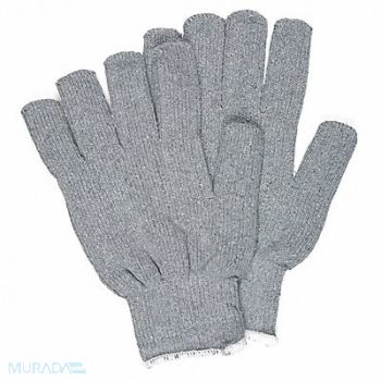 MCR SAFETY Heat-Resistant Gloves L Gray PK12, 26H588