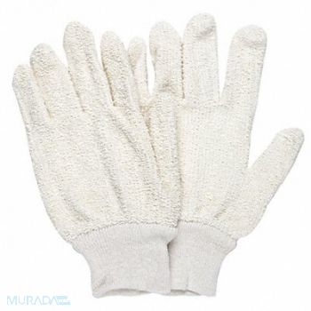 MCR SAFETY Heat-Resistant Gloves M Beige PK12, 26H629