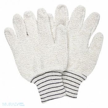 MCR SAFETY Heat-Resistant Gloves S Beige PK12, 26H630