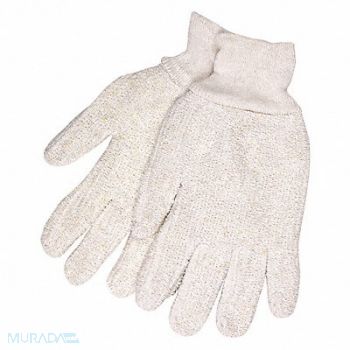 MCR SAFETY Heat-Resistant Gloves L Beige PK12, 26H640