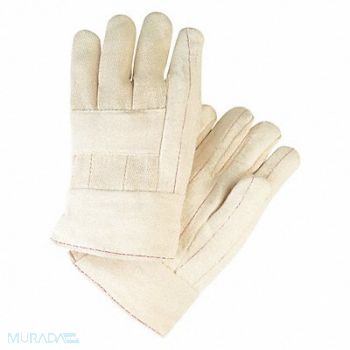 MCR SAFETY Heat-Resistant Gloves L Beige PK12, 26J218