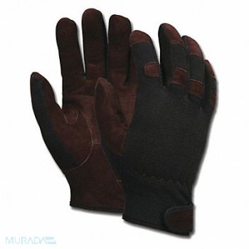 MCR SAFETY Multitask Brown Economy Leather L PK12, 26K137