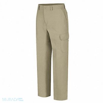 DICKIES Work Pants Khaki Cotton/Polyester, 26KM32
