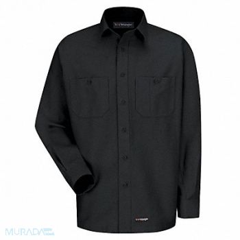 DICKIES Long Sleeve Shirt Black Polyester/Cotton, 26KN20