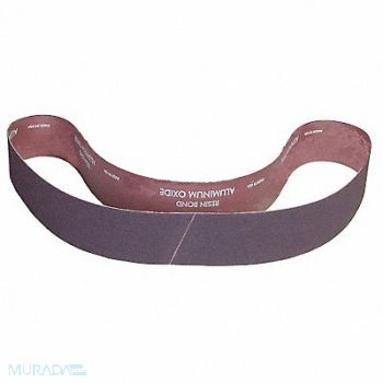 NORTON Sanding Belt 2-1/2 Wx60 L AO 150GR PK10, 26LX15