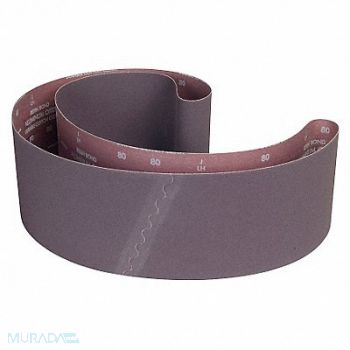 NORTON Sanding Belt 89 in L 6 in W 80G PK10, 26LY04