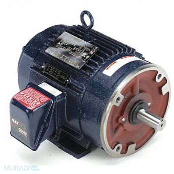 MARATHON MOTORS Motor 3 HP 1760 rpm 182TC 230/460V, 26VT76