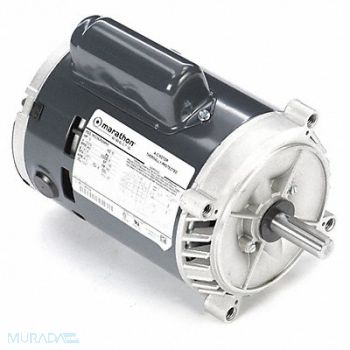 MARATHON MOTORS Motor 1/2 HP 3 450 rpm 56C 115/230V, 26VX49