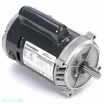 MARATHON MOTORS Motor 1/3 HP 3 450 rpm 56C 115/230V, 26VX50