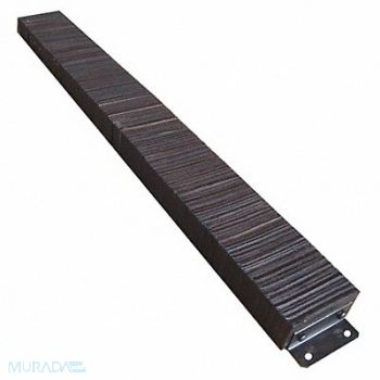 GRAINGER APPROVED Dock Bumper 10x4-1/2x98 in Rubber, 26W572