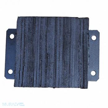 GRAINGER APPROVED Dock Bumper 10x6x16 in Rubber, 26W580